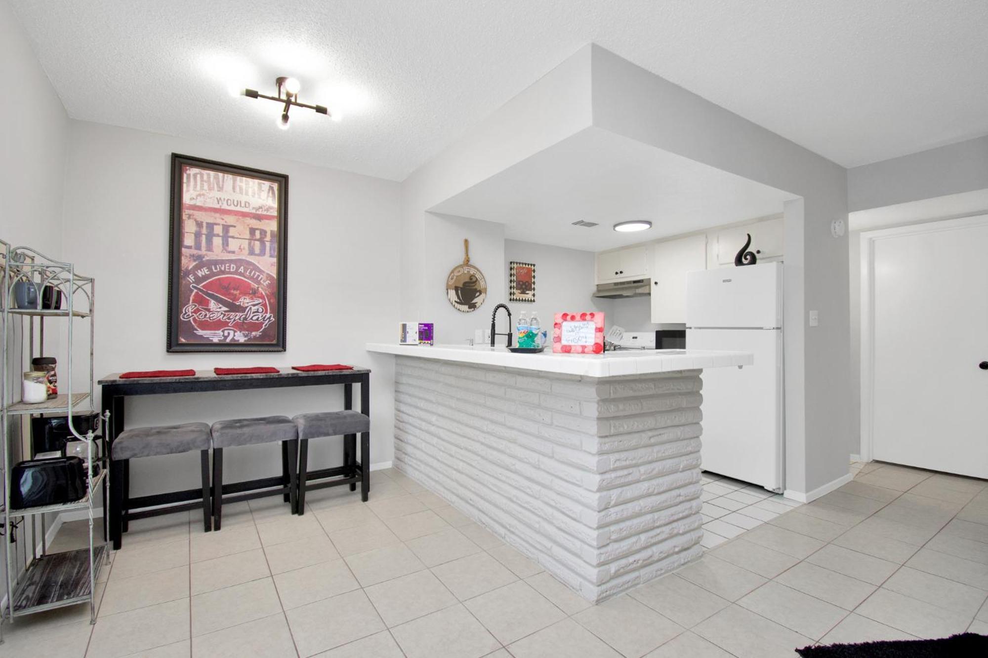 Unique Heights 1Br Apt Sleeps 4 Leilighet Houston Eksteriør bilde