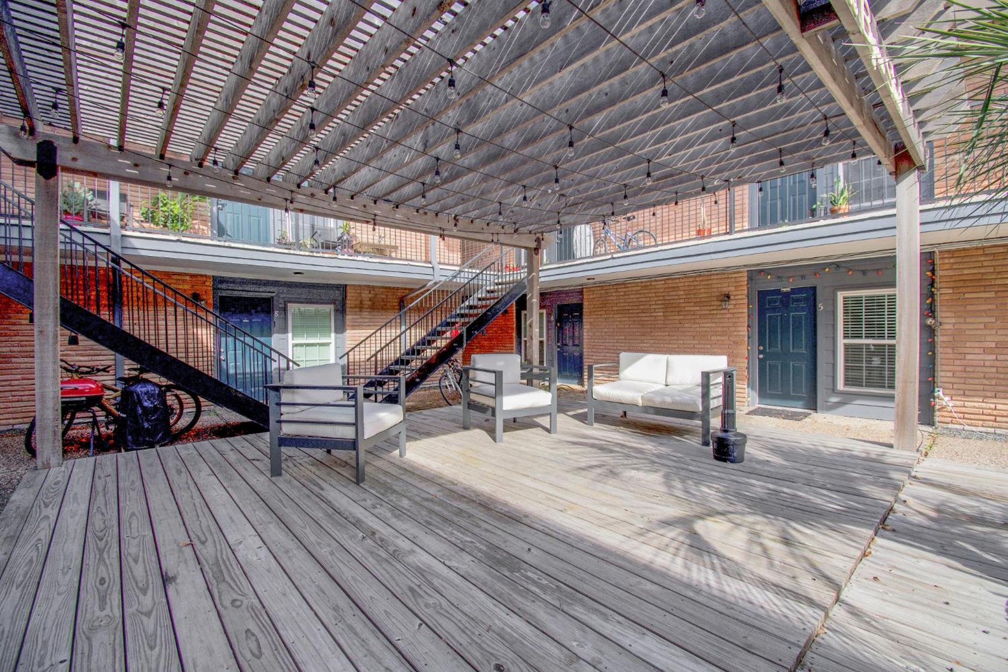 Unique Heights 1Br Apt Sleeps 4 Leilighet Houston Eksteriør bilde